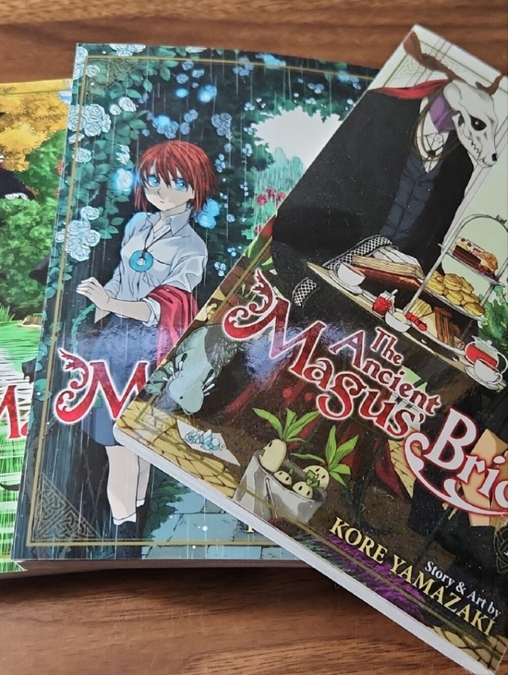 The Ancient Magus' Bride Manga Volumes 1-3